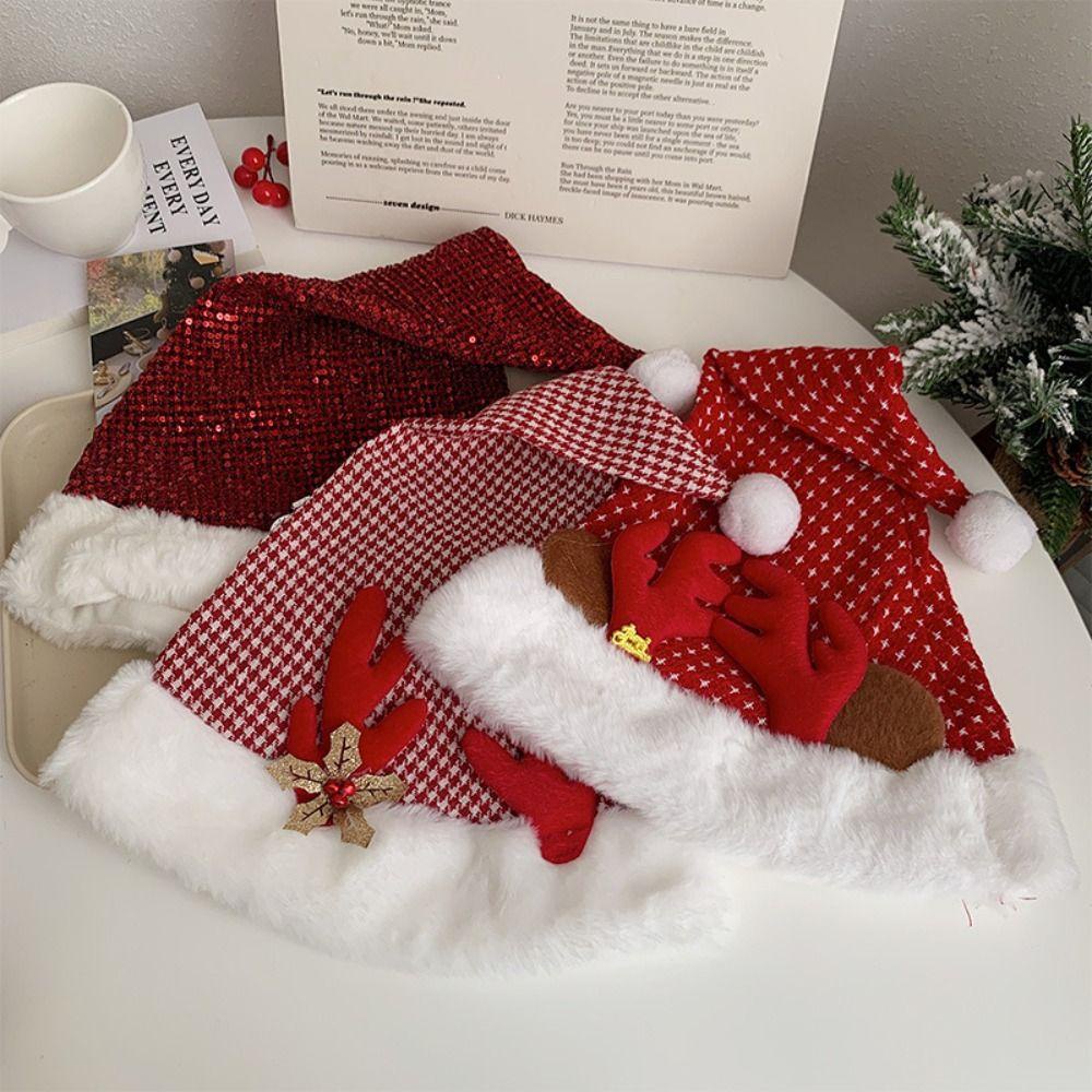 Daiga Mũ Giáng Sinh, Trang Trí Tuần Lộc / Ông Già Noel / Bông Tuyết / Tuần Lộc Giải Trí Giáng Sinh Cho Nữ / Bé Gái