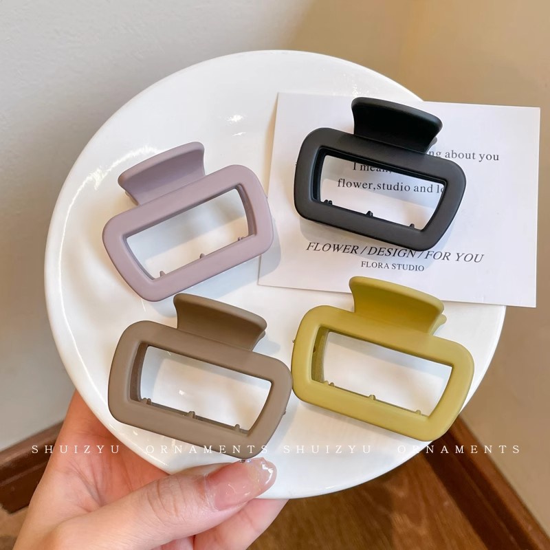 Set 2 Kẹp Tóc Hình Vuông Nhỏ Nhắn Xinh Xắn Dành Cho Nữ