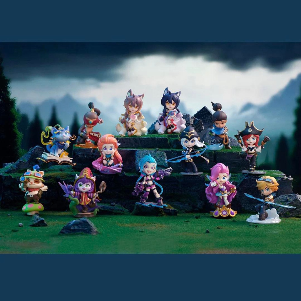 Xả kho  Hộp Blindbox LOL - Liên Minh Huyền Thoại có tặng xe