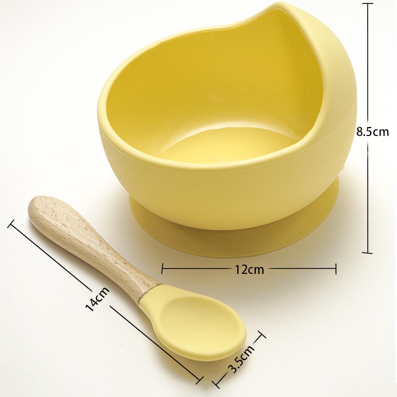 Bộ Bát Ăn Bằng silicone Cho Bé