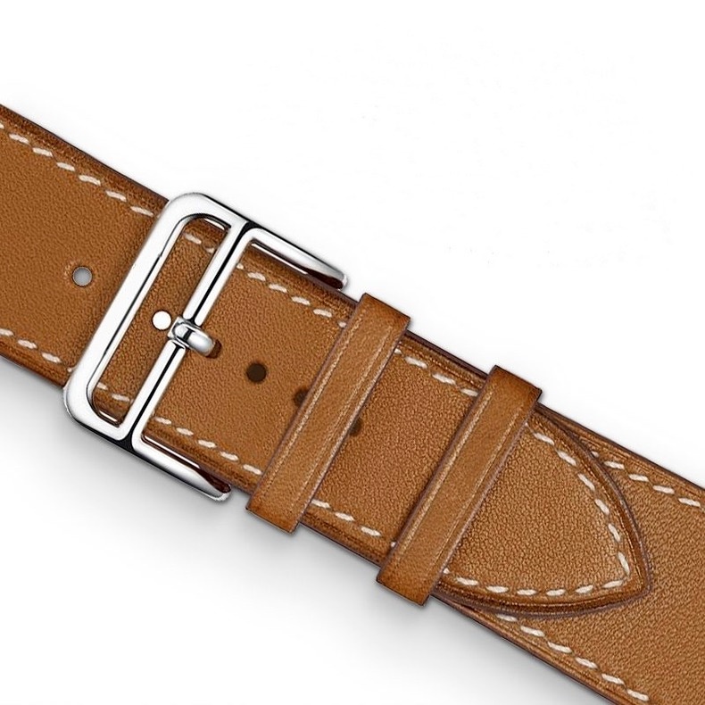 Dây Đeo Thay Thế Bằng Da Thật 49mm 38mm 40mm Cho i-watch ultra 8 6 SE 1 2 3 4 5 49mm 42mm 44mm