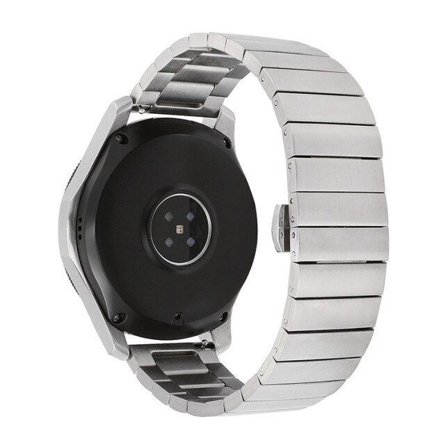 Dây Đeo Inox 20mm 22mm Cho Đồng Hồ Thông Minh Samsung Galaxy Watch 3 Classic / Active 2 / 3 / Gear S3 GT2 GT3 pro amazfi