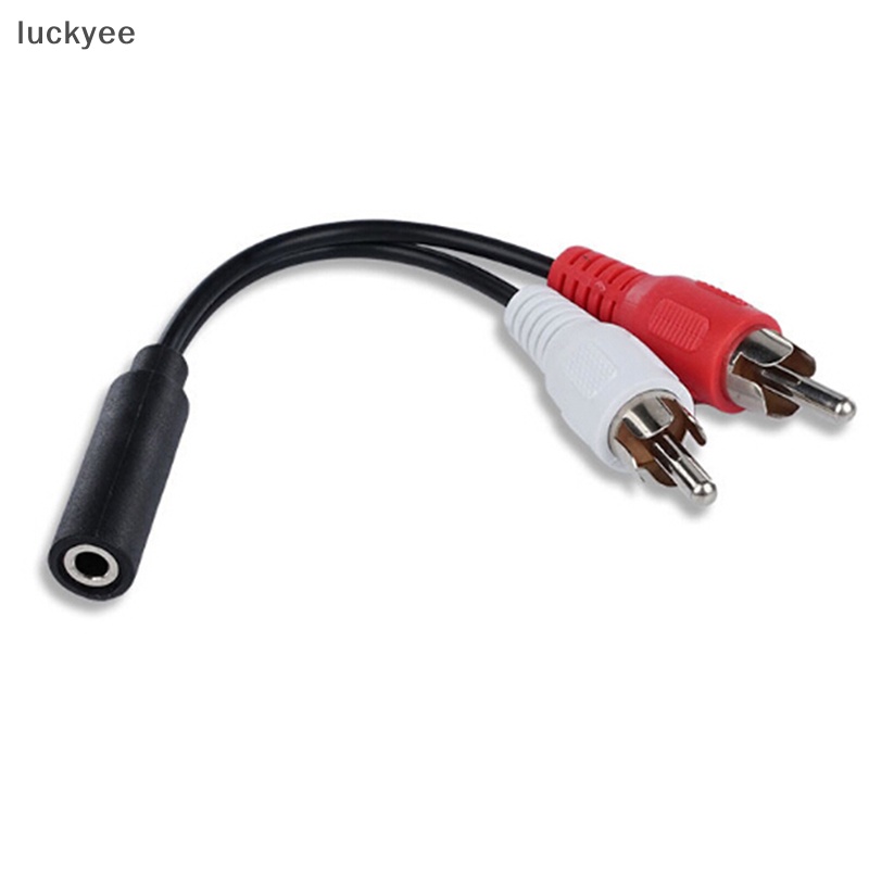 Cáp Chuyển Đổi Âm Thanh 2 Trong 1 Từ 3.5mm Sang 2rca Tq tq tq