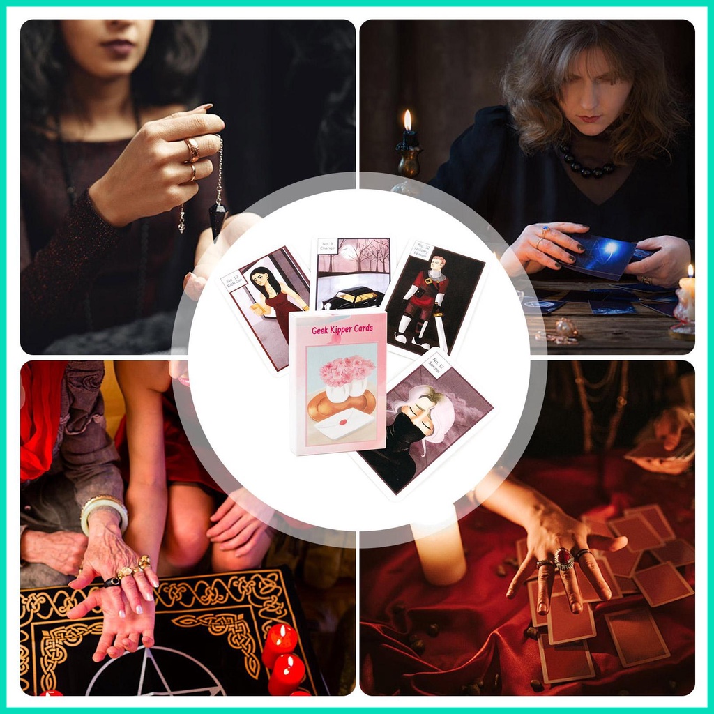 Bộ 36 Thẻ Bài Trò Chơi Orcer city kipper oracle Hiện Đại