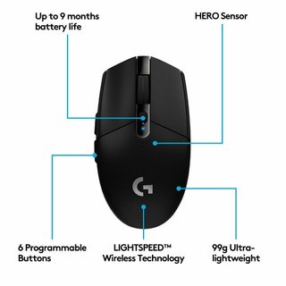 Chuột gaming logitech g304 Không Dây, TốC Độ Nhẹ