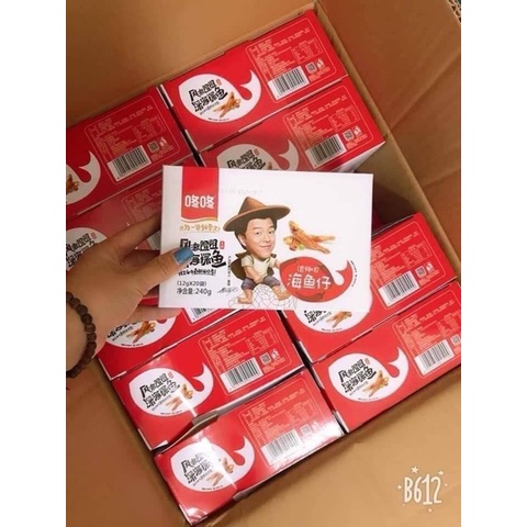 1 HỘP CÁ CAY 20 gói !!!