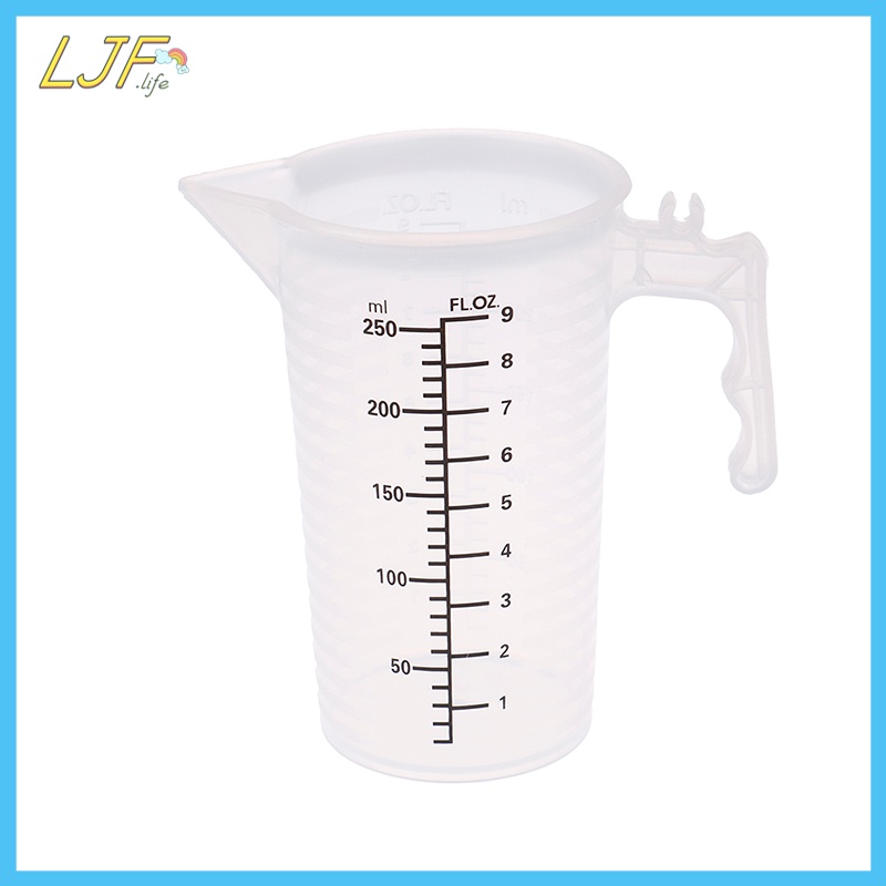 Bình Đựng Bột Làm Bánh Trong Suốt Có Nắp Đậy Thể Tích 100 / 250 / 500ml vn