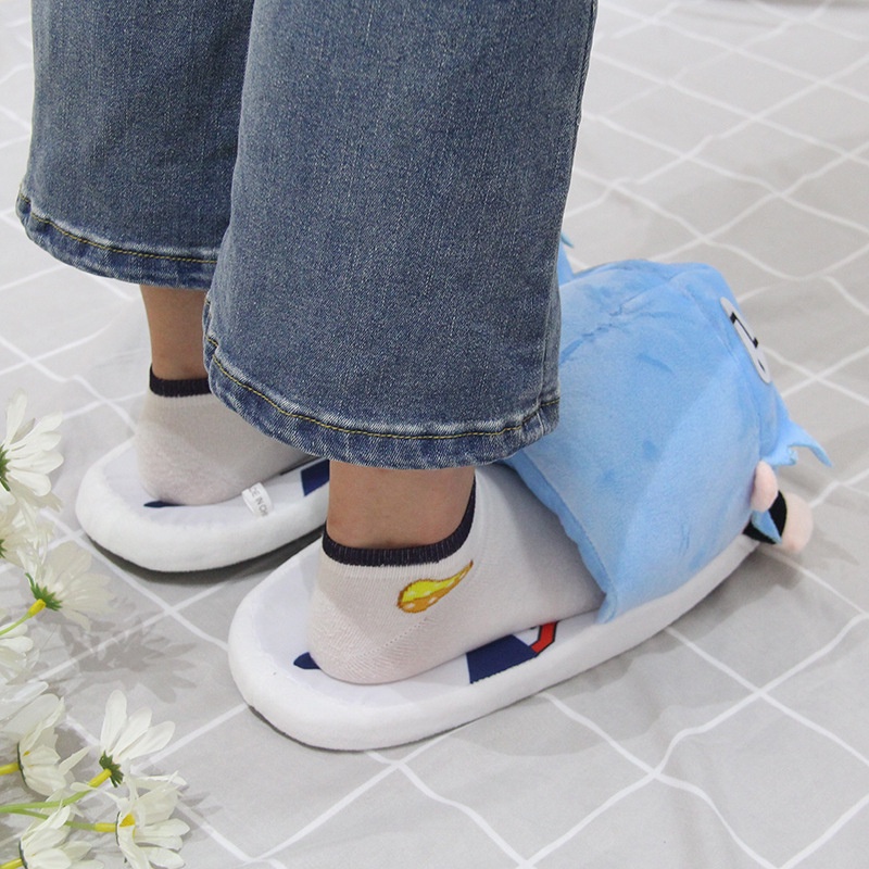 Dép Bông Đi Trong Nhà Ấm Áp Mùa Đông Hình evangelion ayanami rei ling polly
