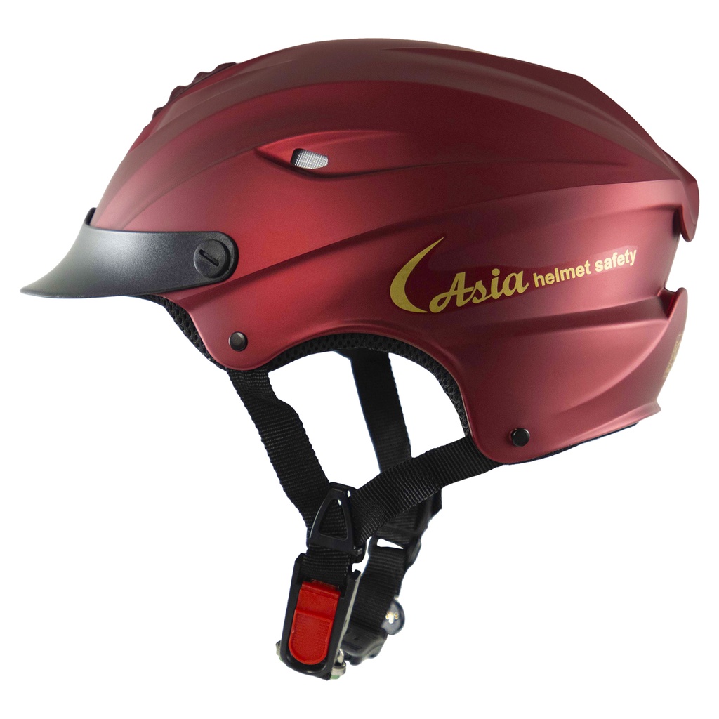 Nón bảo hiểm nửa đầu Asia MT-117 - Gọn nhẹ - Thời trang - Hàng chính hãng - Bảo hành 12 tháng