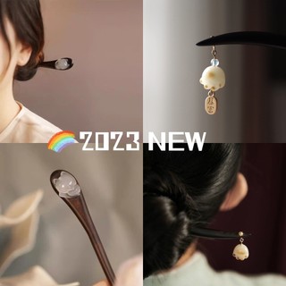 Kẹp Tóc Bằng Gỗ Hình Mèo Dễ Thương Phong Cách Mới 2023