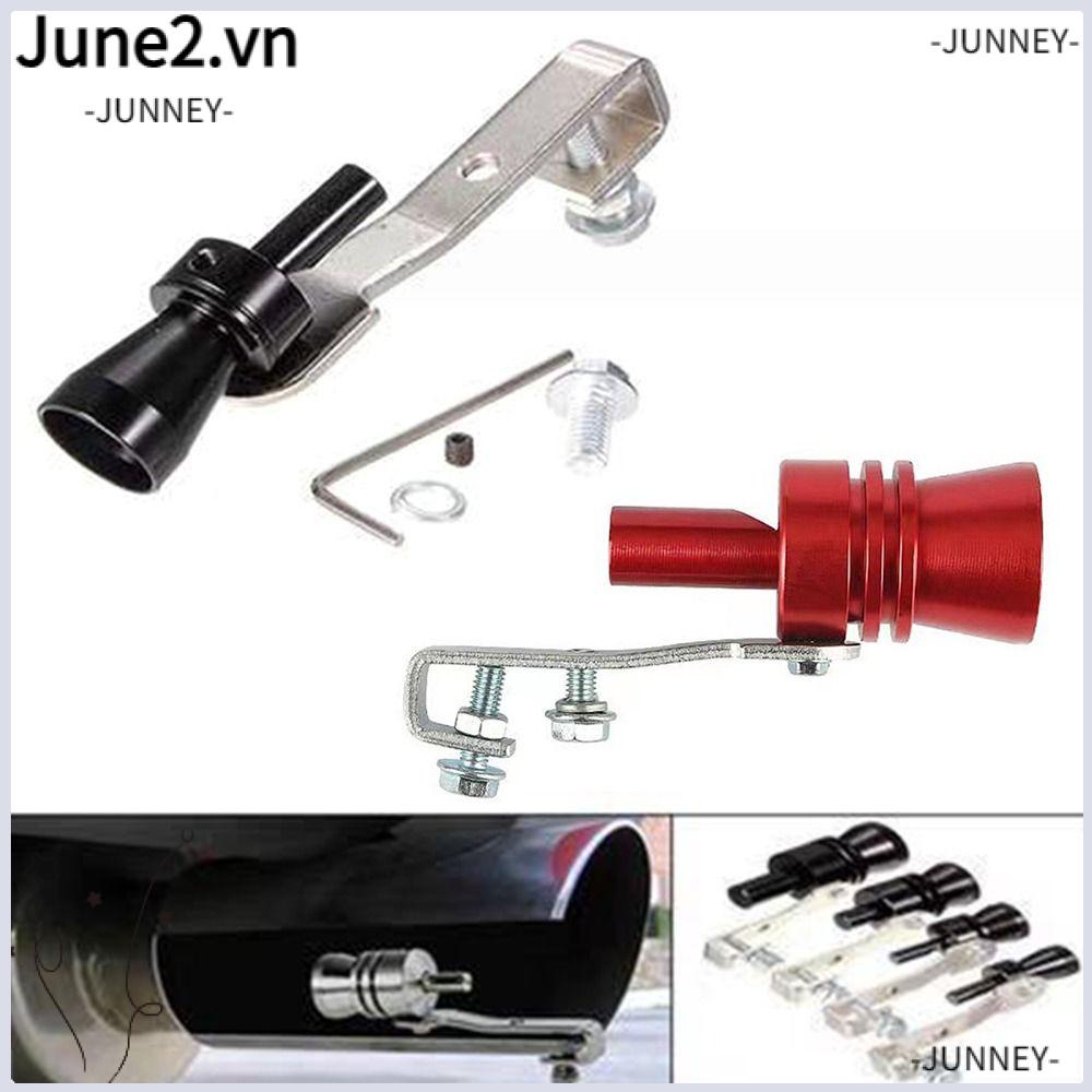 Junney Tuabin Còi Thổi Gắn Ống Pô Xe Hơi / Xe Máy Màu Đỏ Đen