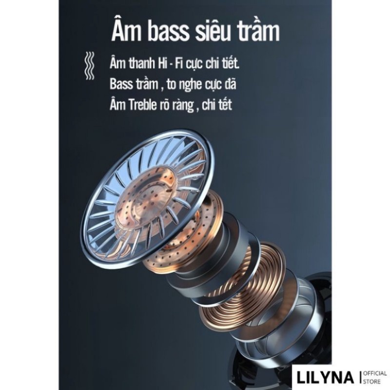 Tai Nghe bluetooth Phiên Bản Nâng Cấp Pin Nút Cảm Ứng Màn Hình led Chống Thấm Nước Chuyên Nghiệp