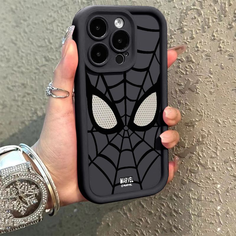 Ốp Điện Thoại Chống Sốc In Hình spiderman Cho apple Iphone 15 14promax 13pro 12 premium 11 7 / 8p