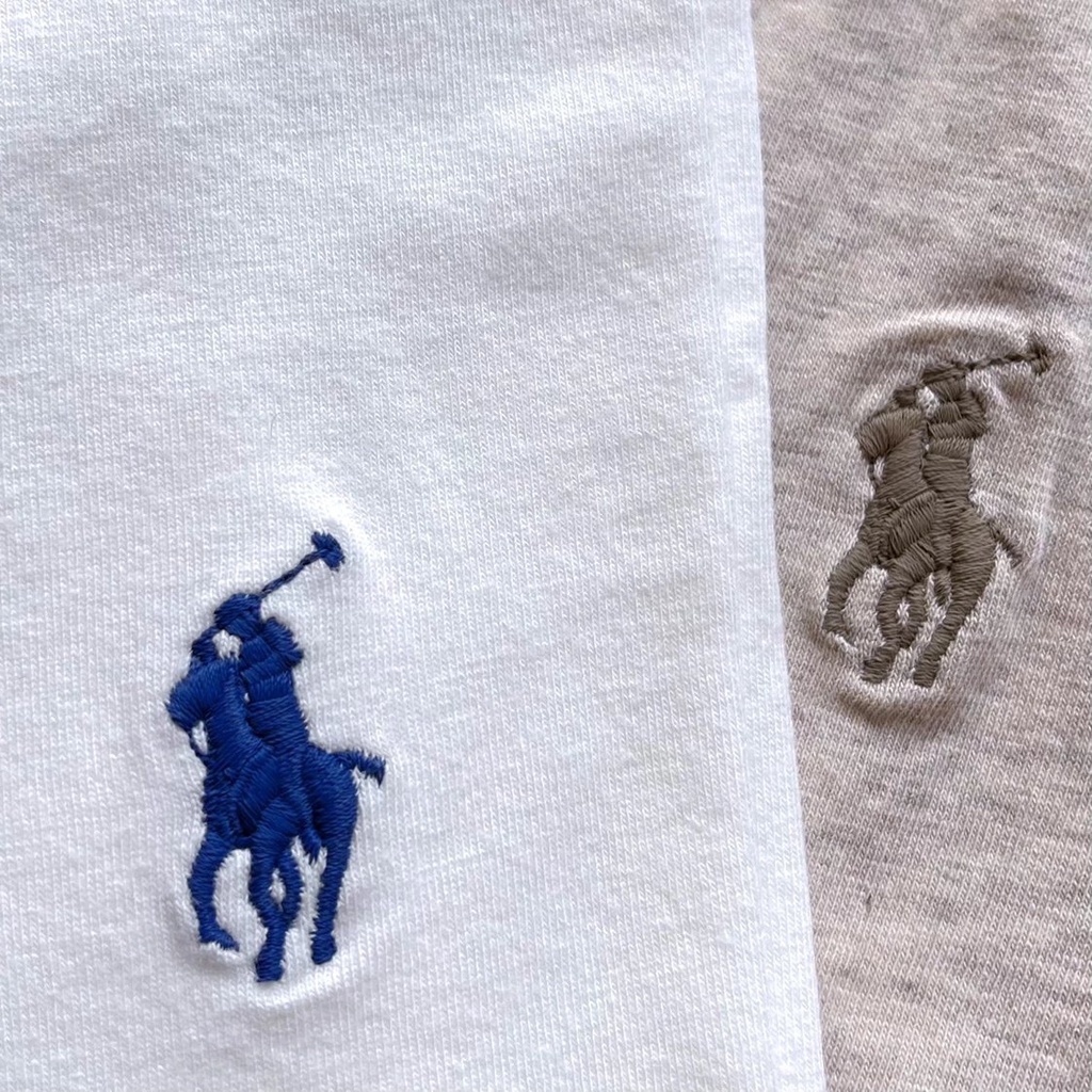 KFGL RALPH LAUREN   Cotton Embroidered logo Design Long Sleeve Tshirt