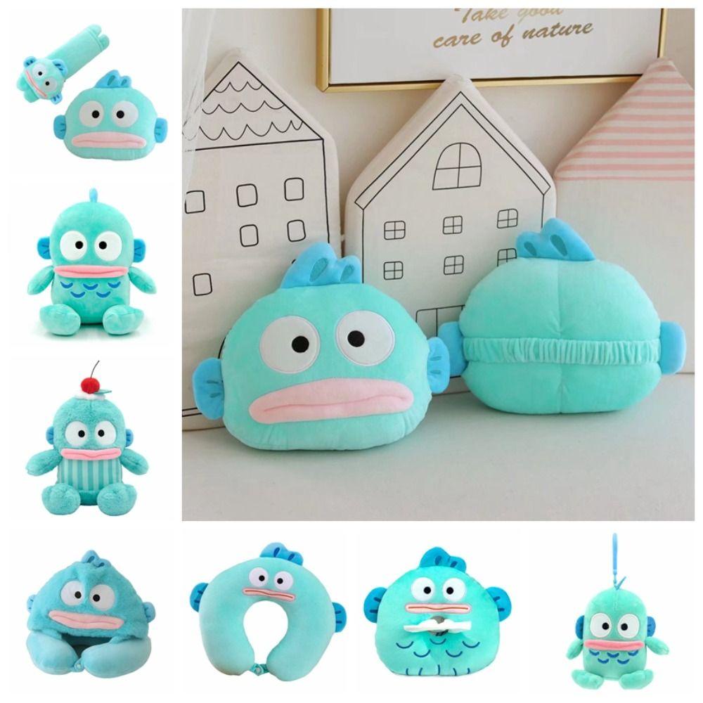 Mluck joker / Cá Nhồi Bông / Cá Hề / Cá Hề Bọc Thắt Lưng An Toàn Trang Trí Xe Hơi Có Mũ Trùm Đầu