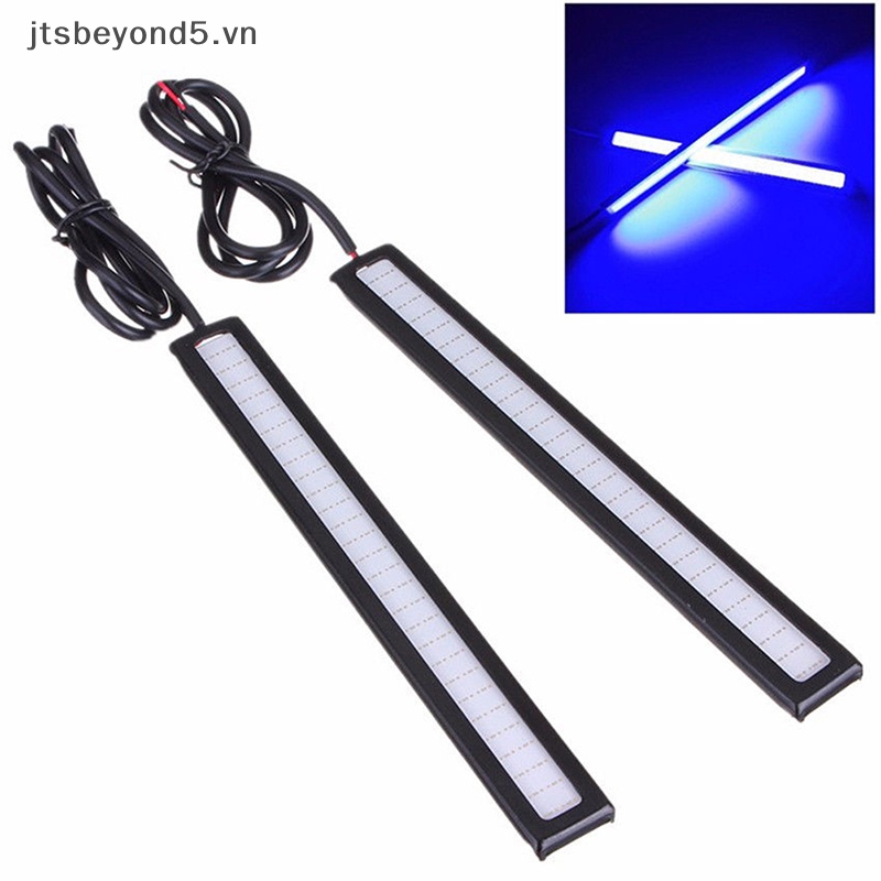 Đèn led cob drl Siêu Sáng Chống Thấm Nước dc 12v 17cm Cho Xe Hơi .