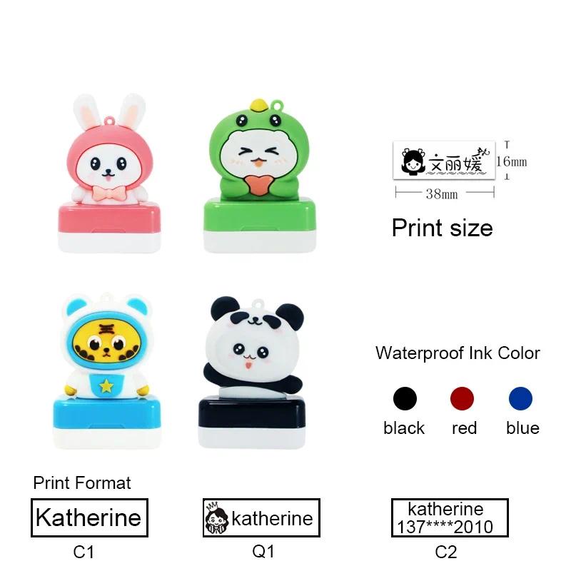 Con Dấu Đóng Tên Quần Áo Chống Thấm Nước Không Phai Màu Dành Cho Giáo Viên Trẻ Em diy