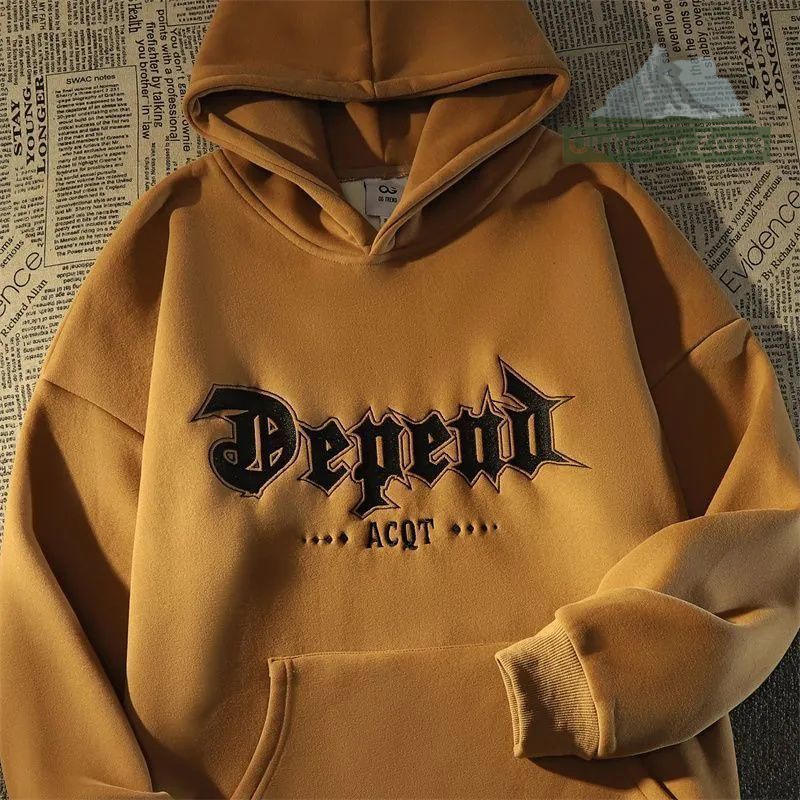 Áo hoodie Dáng Rộng Thời Trang Thu Đông Dành Cho Nam Và Nữ