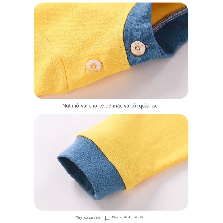 Bộ Đồ Ngủ Bằng cotton Họa Tiết Hoạt Hình Dễ Thương Cho Bé