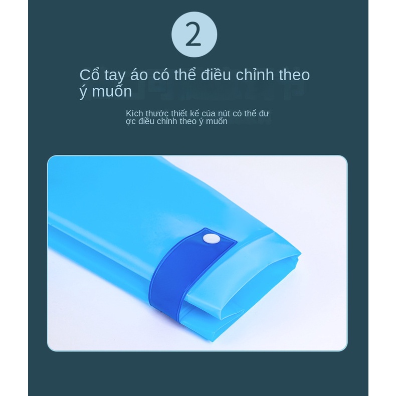 Áo Mưa Một Mảnh Phong Cách Hàn Quốc Cho Bé Gái Tiểu Học