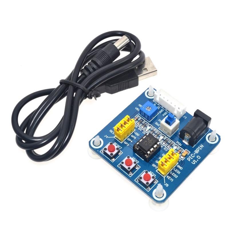 Bảng phát triển PIC12F675 Bảng học tập Ban thí nghiệm PIC12F 12F675 Ban phát triển