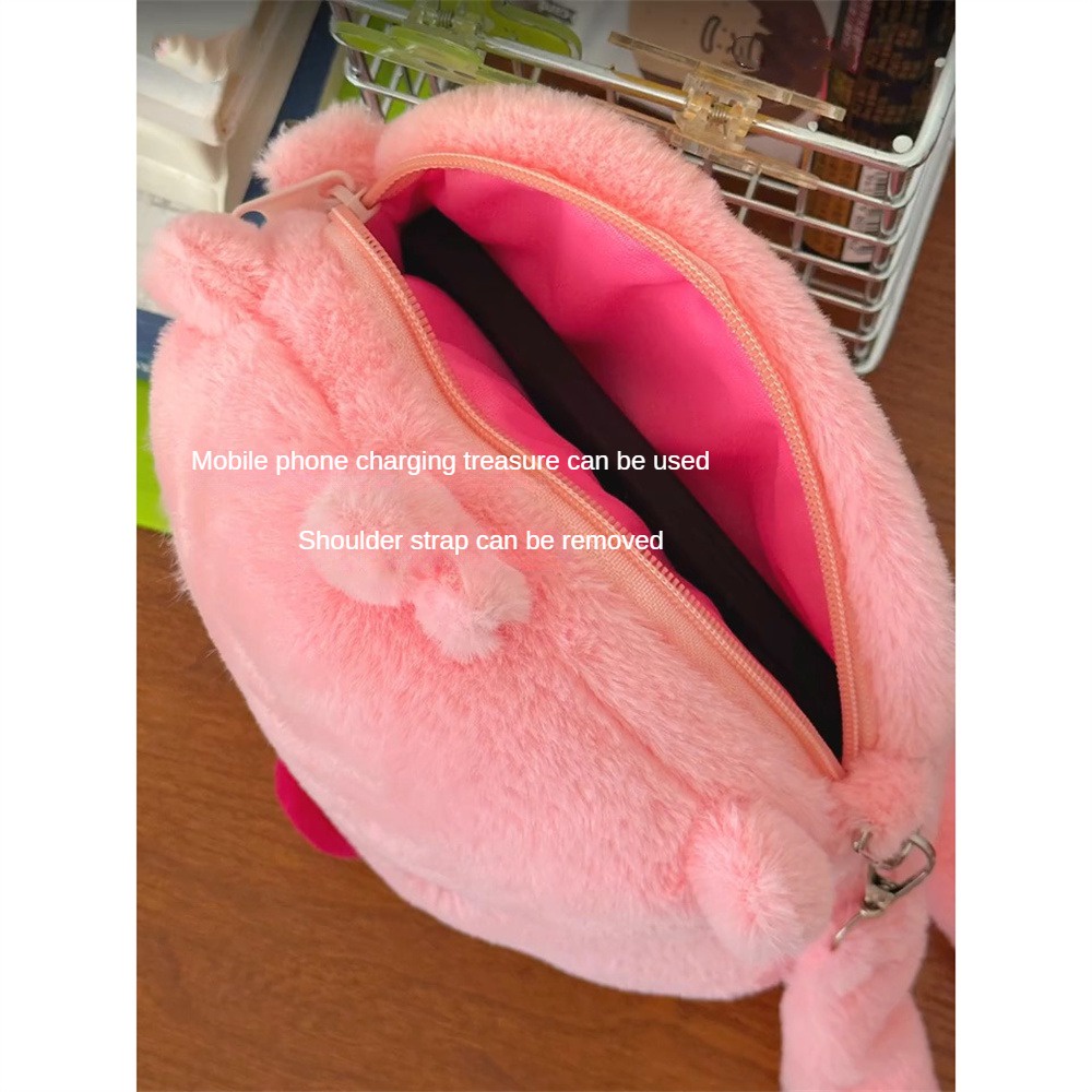 Dễ Thương Sang Trọng Nhỏ Hải Ly Túi Loopy Cho Nữ Mới Đa Năng Hoạt Hình Búp Bê Di Động Túi Đeo Vai Mini Sát Nách Túi Bán