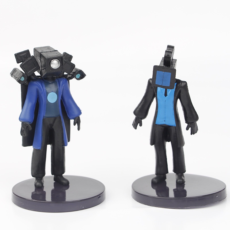 Mới Set 12 Mô Hình Mô Phỏng Nhân Vật Skibidi Toilet Ngộ NghĩnhTặng ô tô