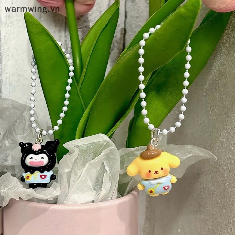 1 Móc Khóa Hình Mèo kuromi melody cinnamoroll Poacco kt pom pom purin Dễ Thương
