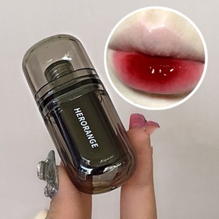 [Hàng Có Sẵn] Son Bóng Màu Đen Trong Suốt Tráng Gương Cấp Nước Làm Trắng Môi Dành Cho Học Sinh herorange