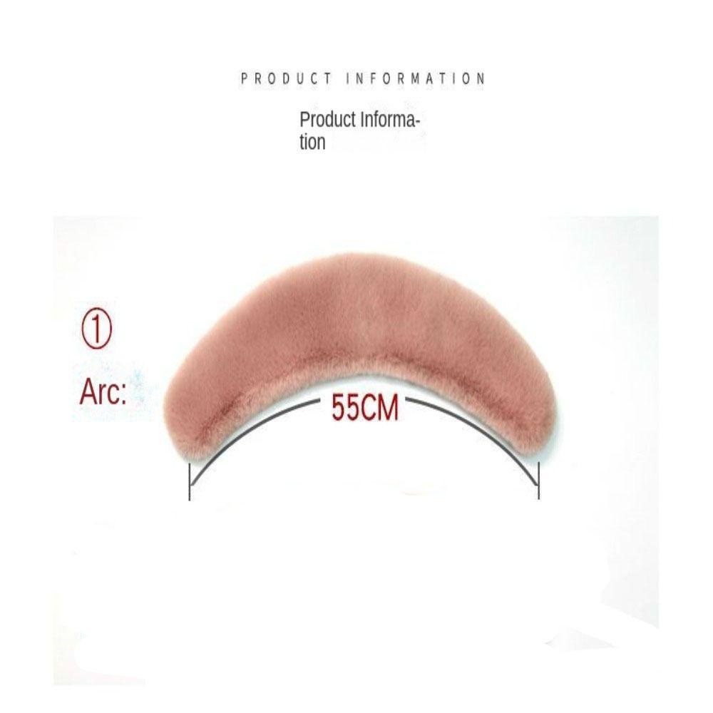 Okdeals Khăn Choàng Cổ Giả Lông Nhung Dày Mềm Mại Giữ Ấm Mùa Đông