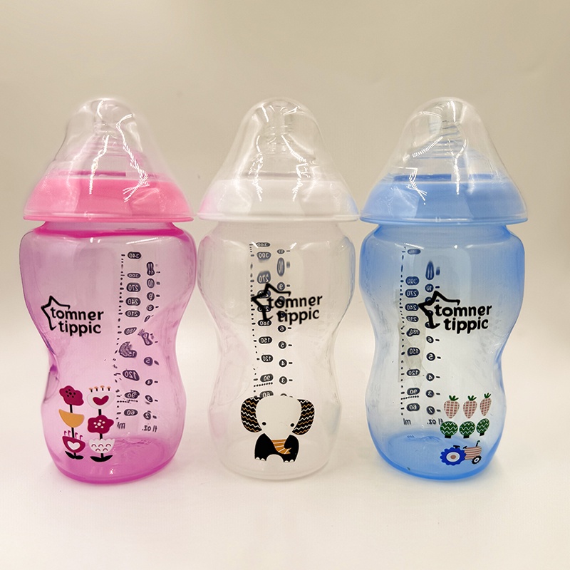 TOMMEE TIPPEE Tommee Bình Sữa Bằng silicone Cỡ Lớn Tiện Dụng Cho Bé Sơ Sinh