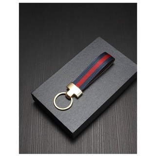First Layer Cowhide Car Key Ring Leather Charm High-Grade Key Chain Ring Ring Creative Personality Men and Women Leather Sling F1aw