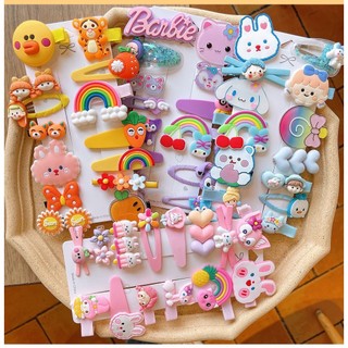 Kẹp tóc cho bé nhiều hình họa tiết cute, đáng yêu phong cách tiểu thư công chúa -  Shop Áo Dài Mộc Lâm - PB4