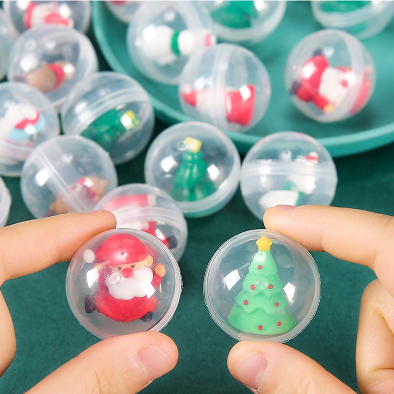 Trứng Bất Ngờ / Ông Già Noel / Tuần Lộc Giáng Sinh Dễ Thương / Đồ Chơi Thư Giãn Mới Lạ / Quà Tặng Giáng Sinh Cho Trẻ Em