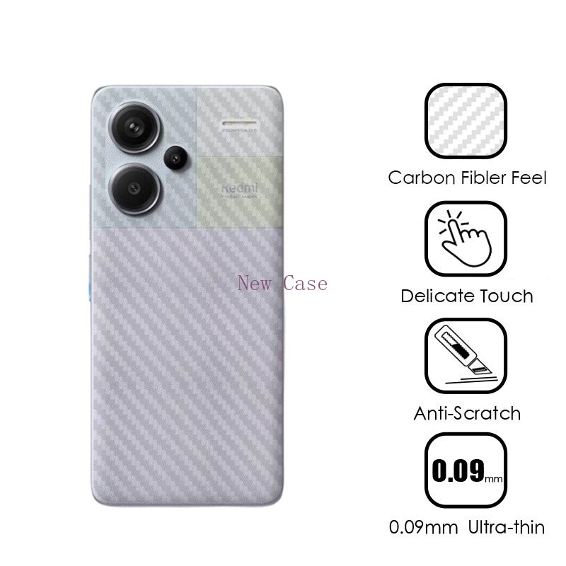 1-3 Miếng Dán Bảo Vệ Mặt Sau Cho xiaomi redmi note 13 pro plus note13pro + redminote 13pro + 5g 2023