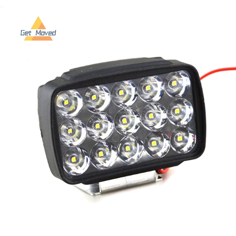 Đèn Pha Xe Máy 15 Bóng led 1000lm atv Uv Mới