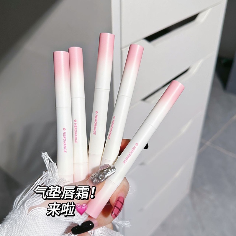 Son kem herorange air cushion Màu Lì Tự Nhiên Lâu Trôi Không Dễ Tẩy Trang