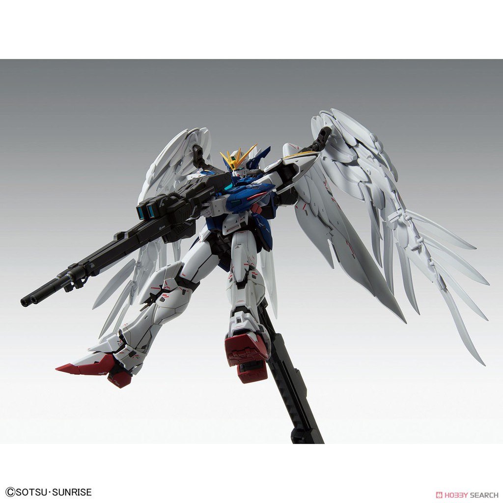 Mô hình lắp ráp Gundam MG 1/100 Gundam Wing Gundam Zero EW Ver KaTặng ô tô
