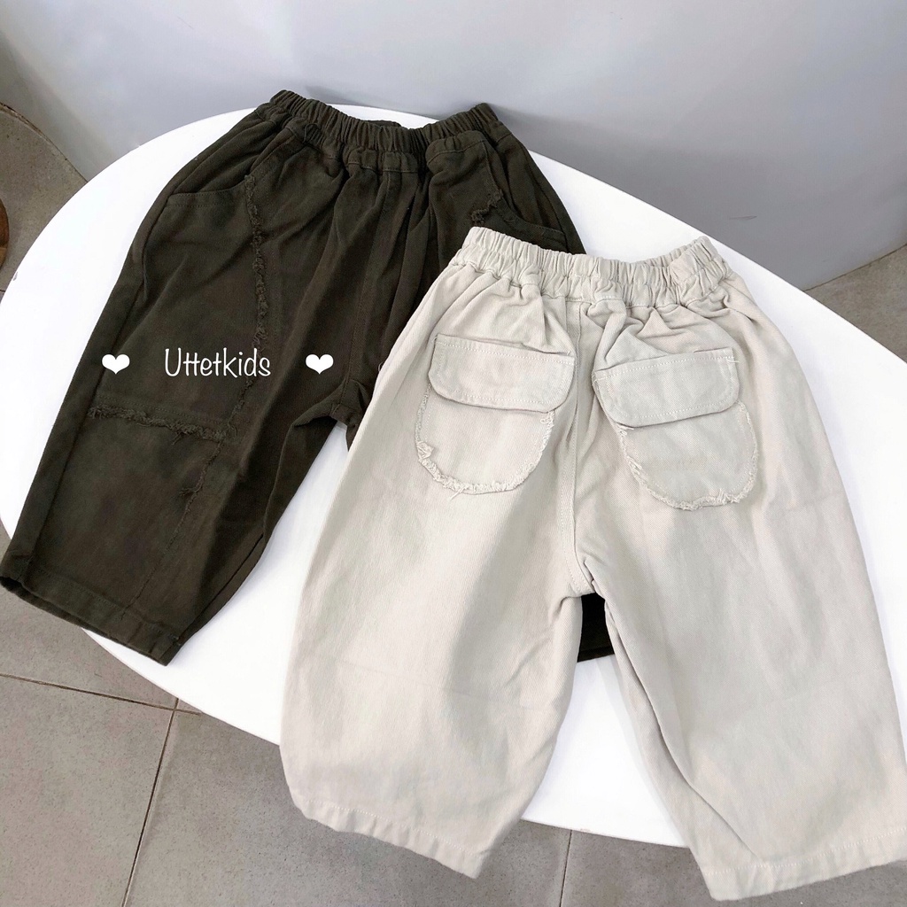 QUẦN KAKI PHONG CÁCH HÀN QUỐC CHO BÉ GÁI VÀ BÉ TRAI RẤT ĐẸP 1317