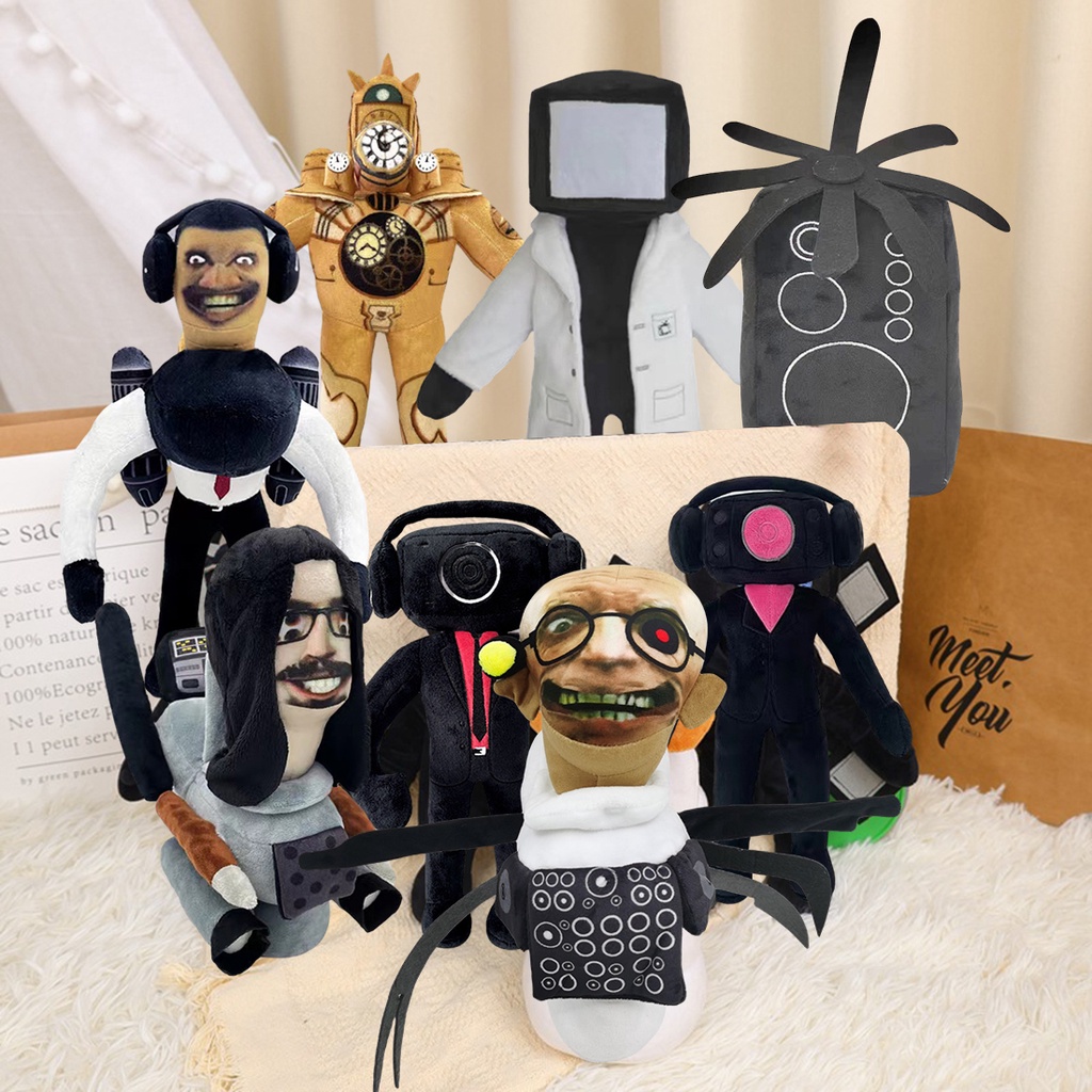 Hàng Mới Về Mới Thú Nhồi Bông Hình Người Đàn Ông Ngồi toilet Đáng Yêu