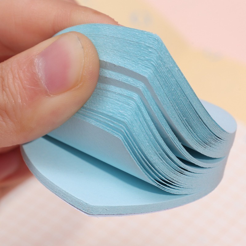 Giấy Dán Ghi Chú / Giấy Ghi Chú Di Động Hình Trái Tim Nhiều Màu Sắc Đơn Giản Cho Trường Học / Văn Phòng Phẩm Học Sinh / Văn Phòng Phẩm mini