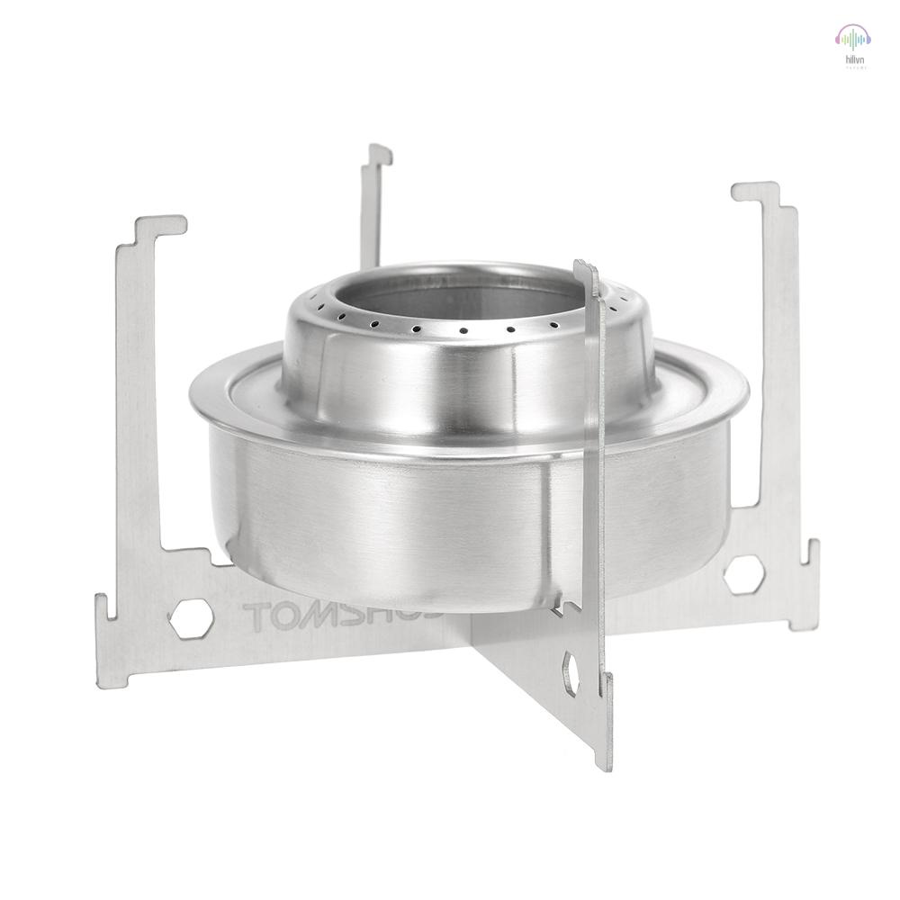 ANENG Bếp Cồn mini Di Động Siêu Nhẹ Kèm Giá Đỡ Tiện Dụng Mang Theo Du Lịch Cắm Trại