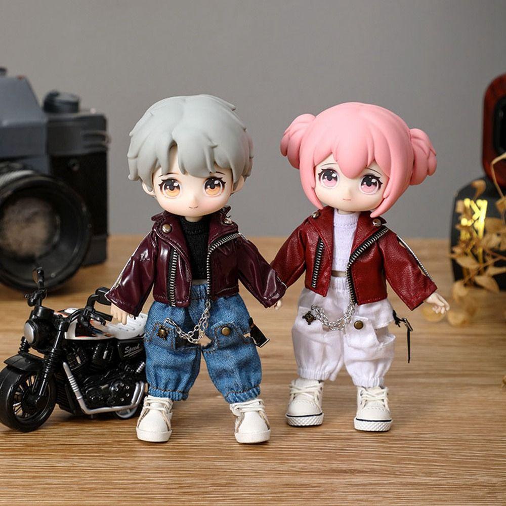 Uumir Quần Dài denim Có Túi Với 6 Màu Chất Lượng Cao Cho Búp Bê 1 / 11 ob11 / 1 / 12