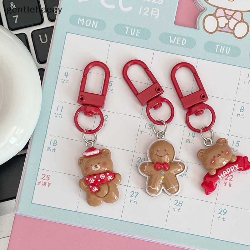 Móc Khóa Hình Ông Già Noel Hoạt Hình Dễ Thương