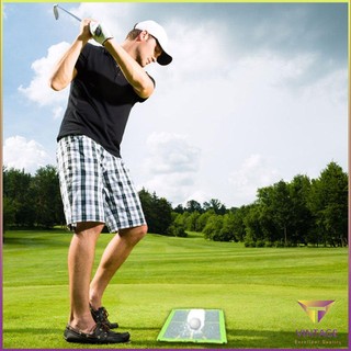 Golf Training Mat Set Divot Practice Swing Detection Batting [A/3]