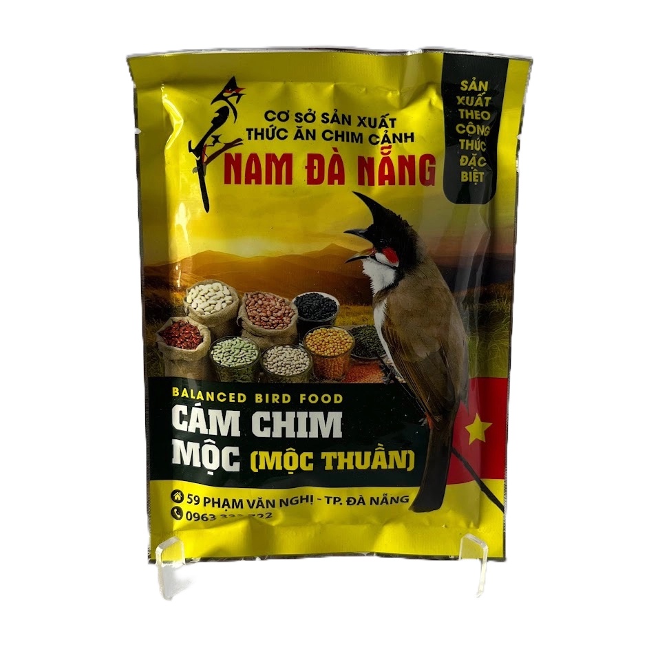 Cám Chào Mào Nam Đà Nẵng đấu, đấu Vip, Mộc thuần gói 200g Chính hãng Kabosa