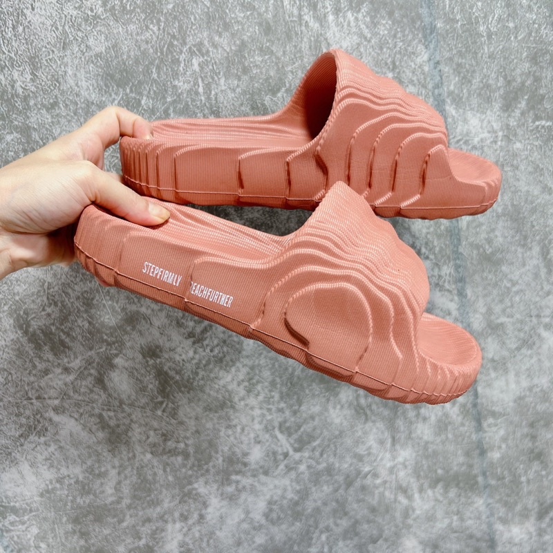 Dép ADILETTE 22 Dép đúc DAS nguyên khối quai ngang nam nữ Freeship không box