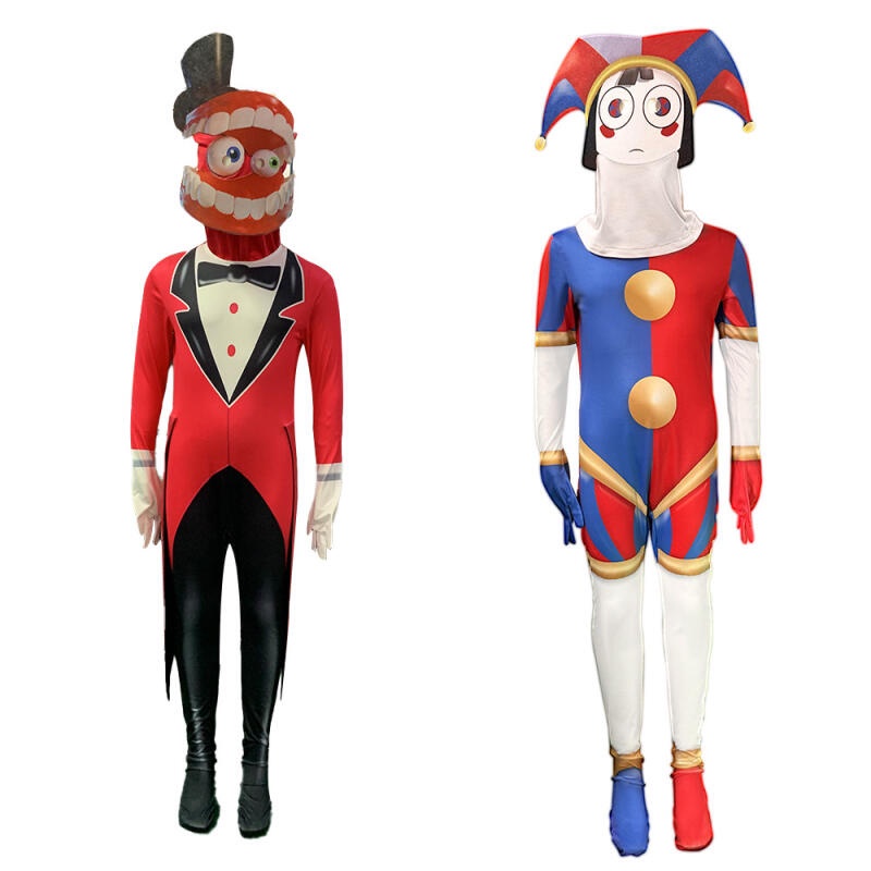 Bộ Trang Phục Hóa Trang joker Nhân Dịp halloween / Giáng Sinh Màu Đỏ Dành Cho Bé Trai / Bé Gái