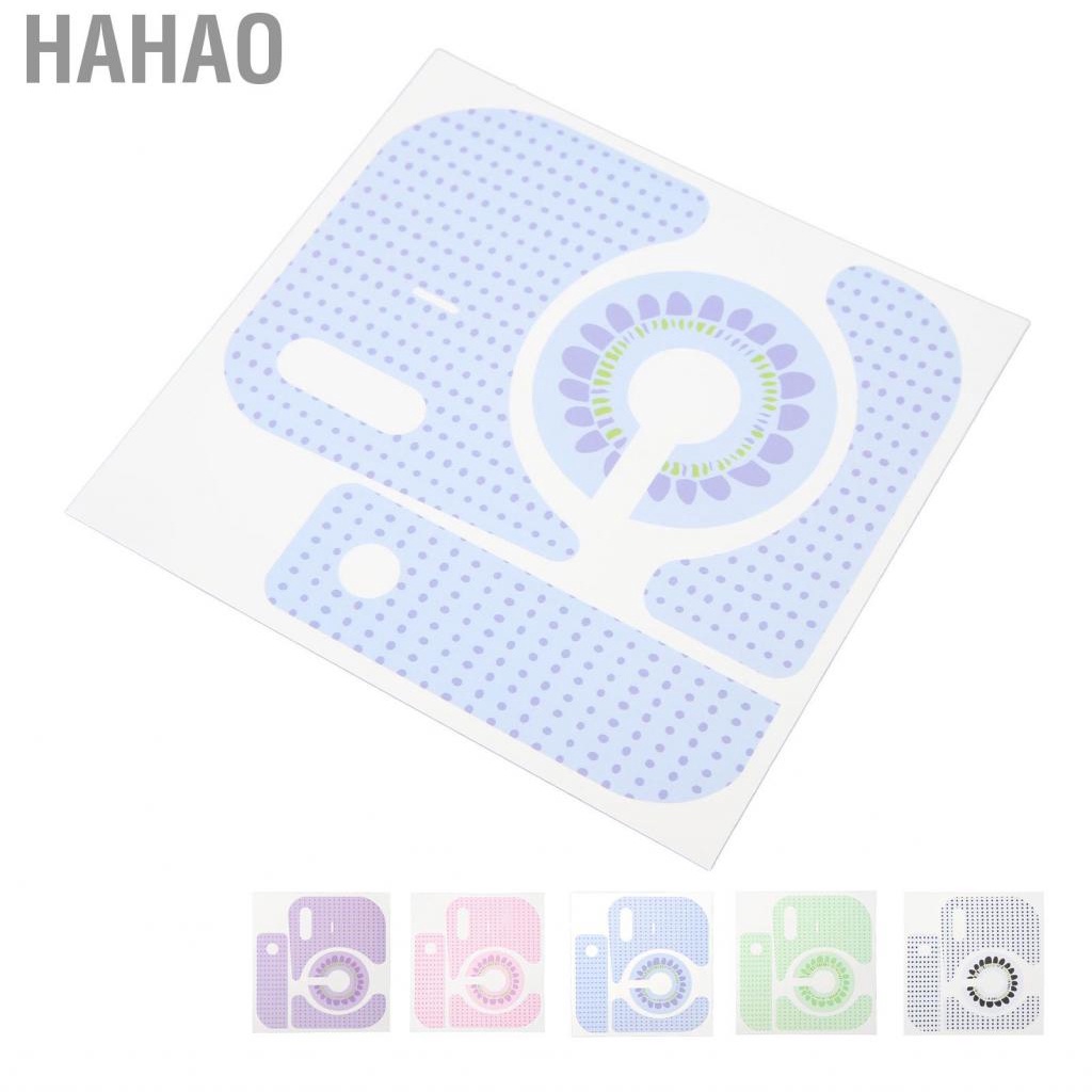 Hahao Body Stickers Polka Dot Sunflower Pattern PVC Creative Decorative Decal for Instax Mini12 Instant Camera DIY