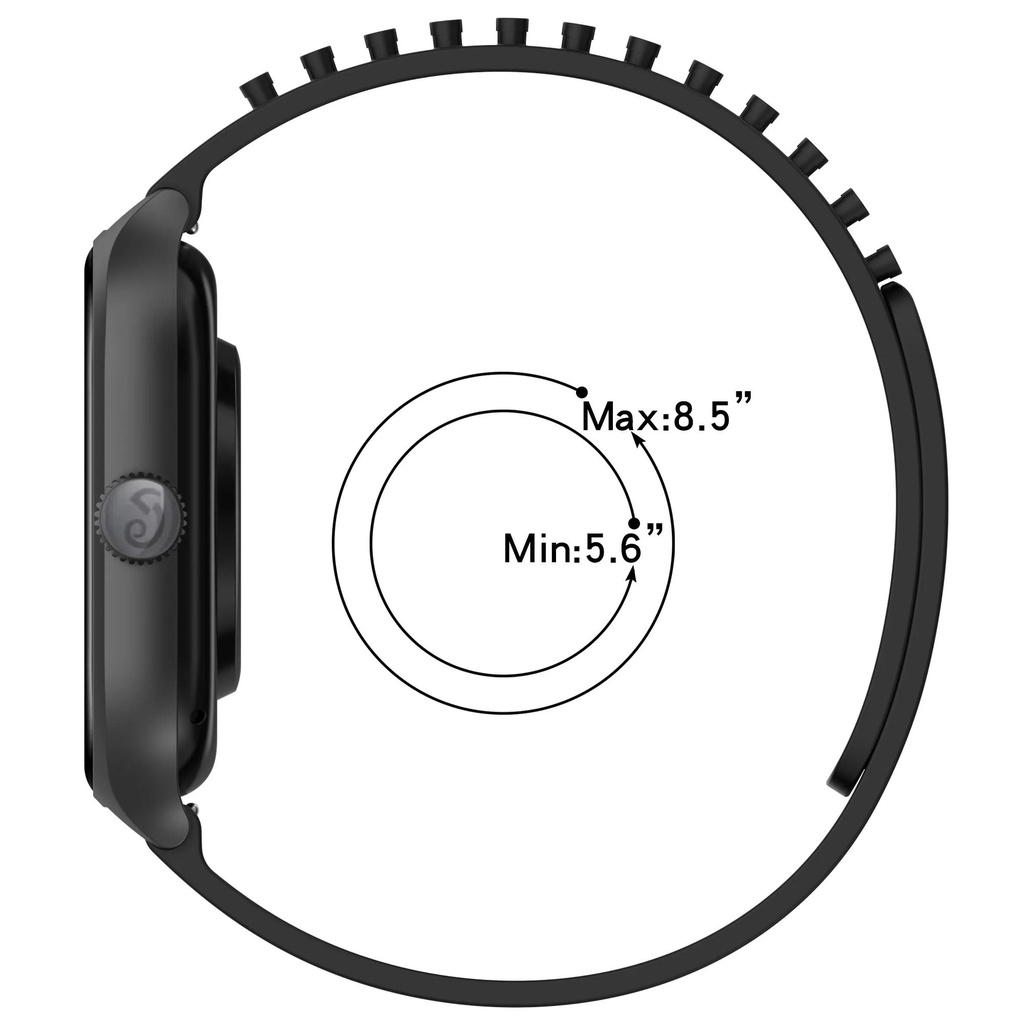 Silicone Dây Đeo Silicon 20mm 22mm Cho Đồng Hồ coros pace 3 2 apex 42mm 46mm
